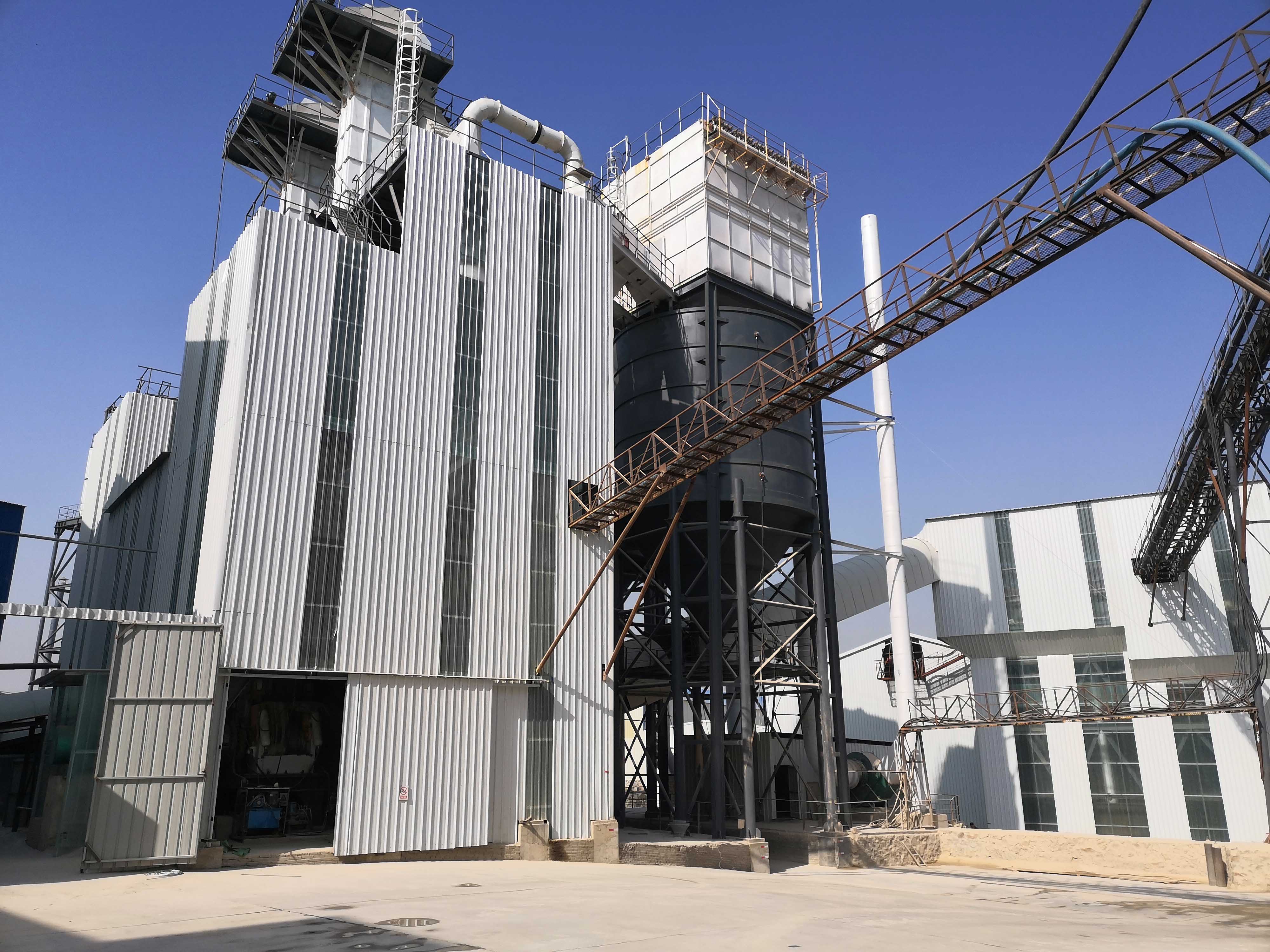 基建項目帶動砂石需求，唐山金路制砂樓助力砂石企業(yè)生產(chǎn)高標砂